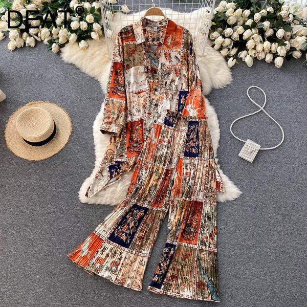 women's two piece pants deat women pleated large size asymmetrical shirt long set fashion temperament spring summer 2021 11d1679, White
women's two piece pants deat women pleated large size asymmetrical shirt long set fashion temperament spring summer 2021 11d1679, White