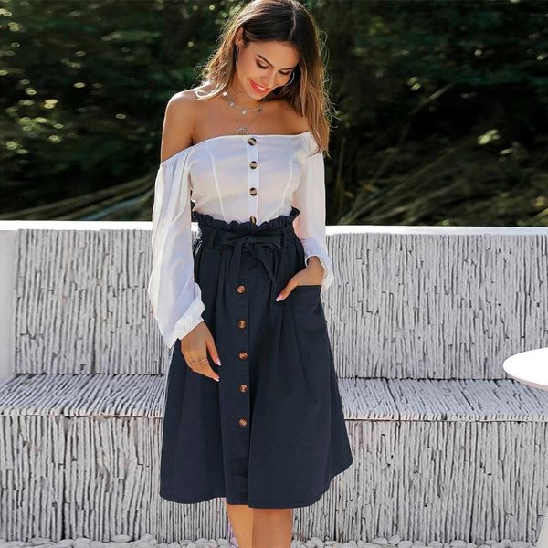 skirts khaki elegant long skirt women autumn summer casual wrap lace up high waist midi office ladies 2021, Black
skirts khaki elegant long skirt women autumn summer casual wrap lace up high waist midi office ladies 2021, Black