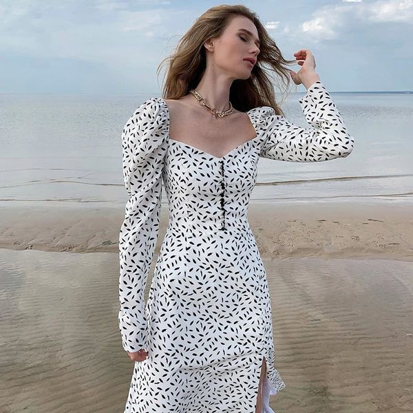 2021 new women will see chiffon ed square neck vintage waist print tall long female elegant clothes escj, Black;gray
2021 new women will see chiffon ed square neck vintage waist print tall long female elegant clothes escj, Black;gray