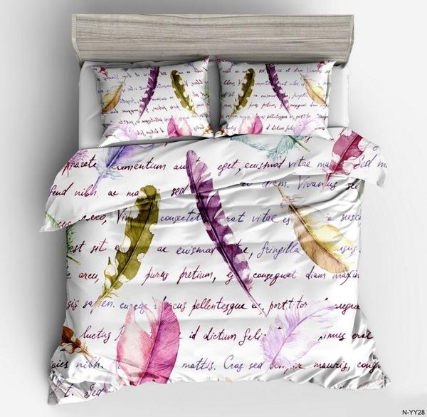 watercolor feather bedding set,fashion feather polyester duvet cover sets with pillowcase twin king size 2/3pcs bedclothes
watercolor feather bedding set,fashion feather polyester duvet cover sets with pillowcase twin king size 2/3pcs bedclothes