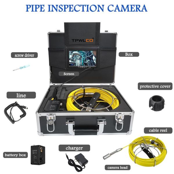 sewer camera with 7 inch lcd monitor 1000tvl dvr recorder pipeline drain snake video camera industrial endoscope waterproof
sewer camera with 7 inch lcd monitor 1000tvl dvr recorder pipeline drain snake video camera industrial endoscope waterproof