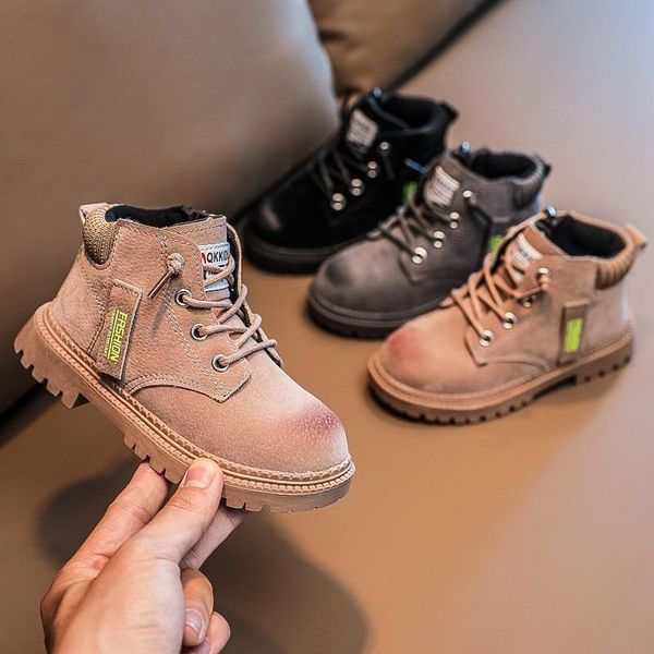 winter british fashion baby girls snow boots kids casual shoes children genuine leather plush soft boys botas, Black;grey
winter british fashion baby girls snow boots kids casual shoes children genuine leather plush soft boys botas, Black;grey