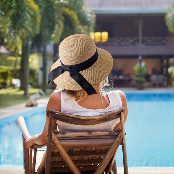 wide brim hats women's summer straw for women sunshade oversized sunscreen dome beach hat eaves sun outdoor gorras para mujer, Blue;gray
wide brim hats women's summer straw for women sunshade oversized sunscreen dome beach hat eaves sun outdoor gorras para mujer, Blue;gray