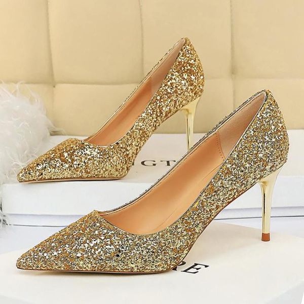 dress shoes bling stiletto women's pumps on heels 7cm shallow high heel for women wedding ladies party pointed toe, Black
dress shoes bling stiletto women's pumps on heels 7cm shallow high heel for women wedding ladies party pointed toe, Black