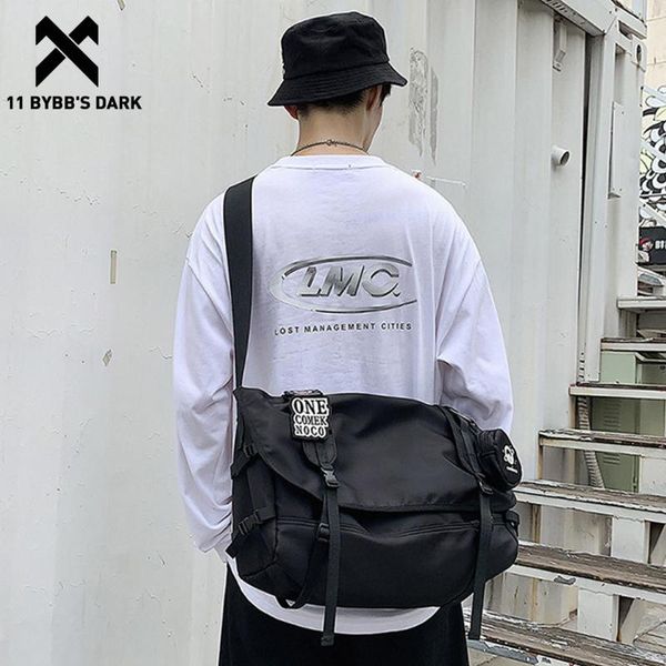 school bags 11 bybb's dark large multifunction ribbons shoulder bag travel messenger hip hop college streetwear men women
school bags 11 bybb's dark large multifunction ribbons shoulder bag travel messenger hip hop college streetwear men women