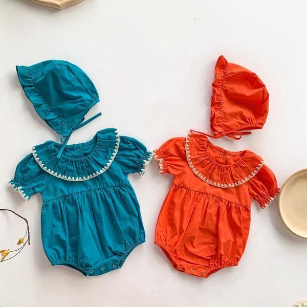 jumpsuits baby boy girl rompers born infant toddler summer clothes romper cotton jumpsuit clothes+hat set lovely modeling, Blue
jumpsuits baby boy girl rompers born infant toddler summer clothes romper cotton jumpsuit clothes+hat set lovely modeling, Blue