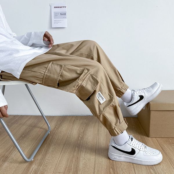 cargo pants embroidered trousers casual autumn pants korean streetwear loose straight man male fashion, Black
cargo pants embroidered trousers casual autumn pants korean streetwear loose straight man male fashion, Black