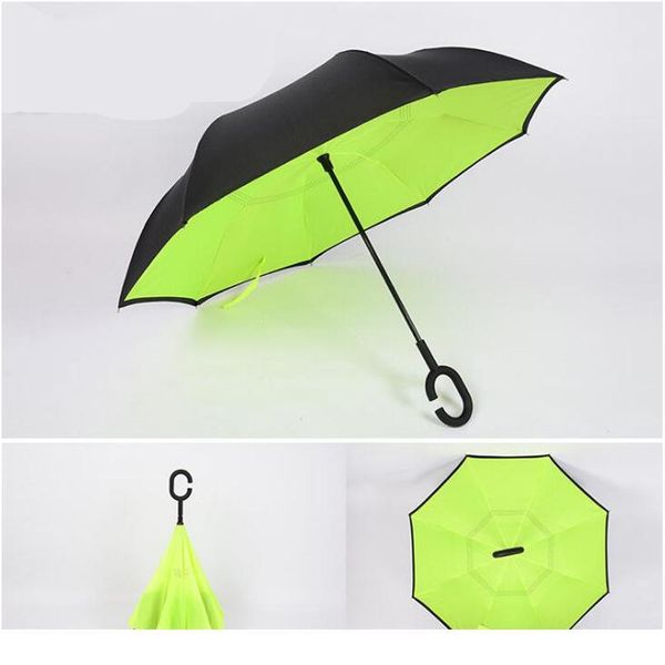windproof reverse folding double layer inverted umbrella self stand umbrella rain sun women men long jllxsh
windproof reverse folding double layer inverted umbrella self stand umbrella rain sun women men long jllxsh