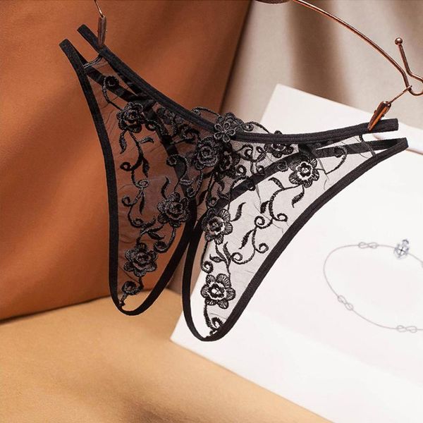 women's panties crotch-mesh embroidery retro hollowed out transparent thong ultra-thin low waist t pants g-string, Black;pink
women's panties crotch-mesh embroidery retro hollowed out transparent thong ultra-thin low waist t pants g-string, Black;pink