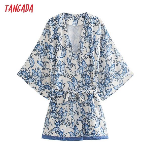 women's blouses & shirts tangada 2021 women oversized blue flower print kimono blouse tassel chic female casual lady shirt blusas femin, White
women's blouses & shirts tangada 2021 women oversized blue flower print kimono blouse tassel chic female casual lady shirt blusas femin, White