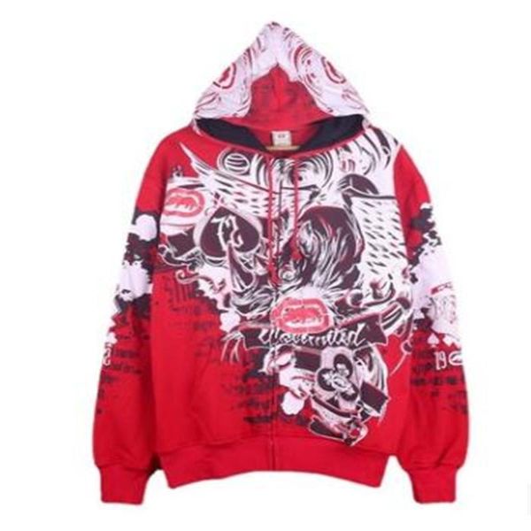 men's hoodies & sweatshirts 2021 fashion korean version hip hop men/youth graffiti print long sleeve loose zipper hooded black/white/re
men's hoodies & sweatshirts 2021 fashion korean version hip hop men/youth graffiti print long sleeve loose zipper hooded black/white/re