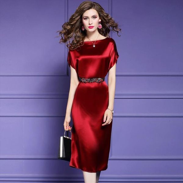 plus size 5xl smooth satin women dress summer thin elegant short sleeve party vintage bandage silk drape, Black;gray
plus size 5xl smooth satin women dress summer thin elegant short sleeve party vintage bandage silk drape, Black;gray