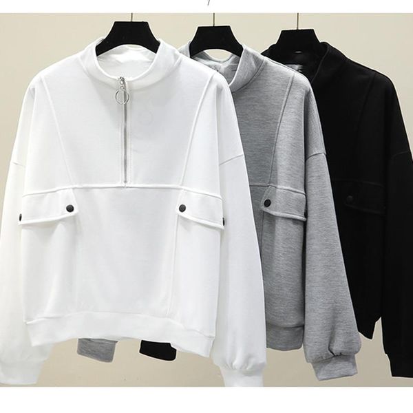 women's hoodies & sweatshirts fashion women oversize solid black white autumn sweatshirt loose streetwear hooded pullover
women's hoodies & sweatshirts fashion women oversize solid black white autumn sweatshirt loose streetwear hooded pullover