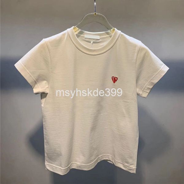 women's t-shirt aw king spring and summer versatile slim fit love embroidered cotton short sleeve t-shirt women, White
women's t-shirt aw king spring and summer versatile slim fit love embroidered cotton short sleeve t-shirt women, White