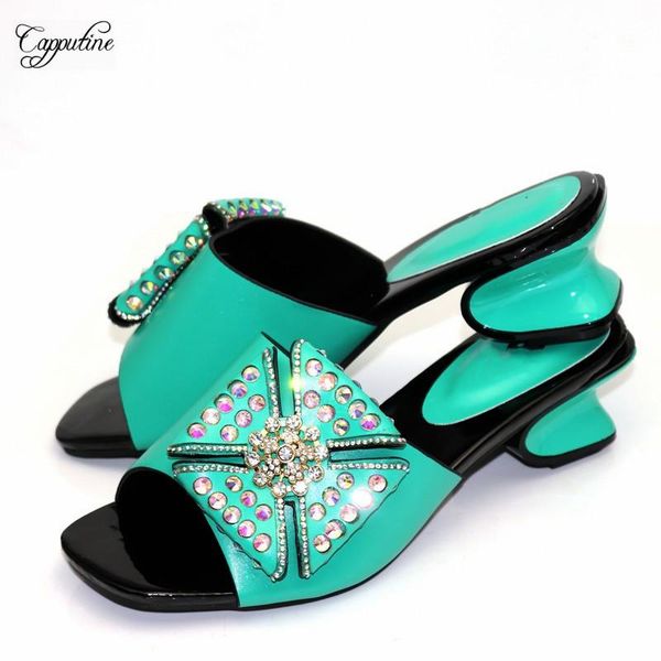 dress shoes fashion water green pumps nice slipper with rhinestones for lady cr2116 heel height 5.3cm, Black
dress shoes fashion water green pumps nice slipper with rhinestones for lady cr2116 heel height 5.3cm, Black