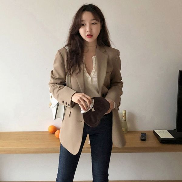 casual small suit coat women's spring and autumn version british chic net red black fashion, Black;brown
casual small suit coat women's spring and autumn version british chic net red black fashion, Black;brown