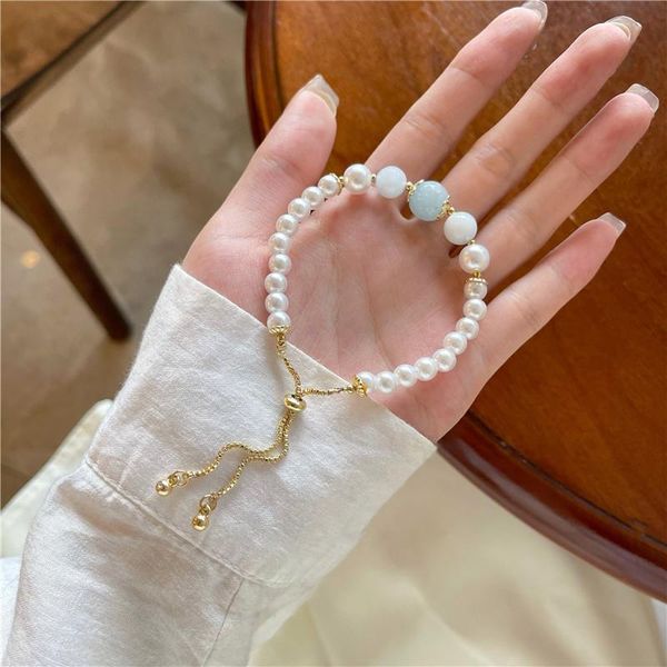 beaded, strands fashion all-match adjustable bracelet hand jewelry sweet beaded round bead women, Black
beaded, strands fashion all-match adjustable bracelet hand jewelry sweet beaded round bead women, Black