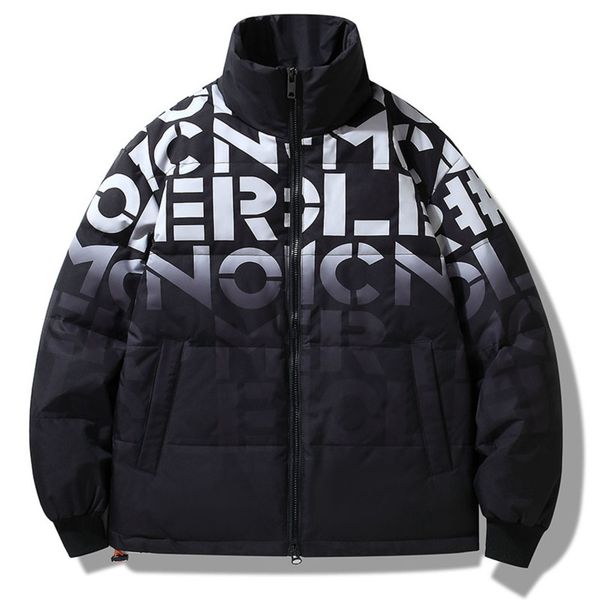men's high neck et, fashionable street cloth, warm thick coat, color degradation, windproof, size 3xl, 2021, Black
men's high neck et, fashionable street cloth, warm thick coat, color degradation, windproof, size 3xl, 2021, Black