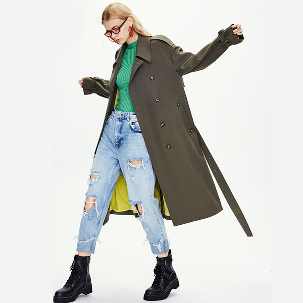 fashion 2021 new coat with belt turn down collar drouble breated women long trench femme casaco abrigo streetwear e57w, Tan;black
fashion 2021 new coat with belt turn down collar drouble breated women long trench femme casaco abrigo streetwear e57w, Tan;black
