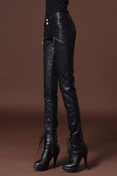 2021 winter womens faux leather slim fit pants warm trousers fashion motorcycle faux leather pants womens, Black;white
2021 winter womens faux leather slim fit pants warm trousers fashion motorcycle faux leather pants womens, Black;white