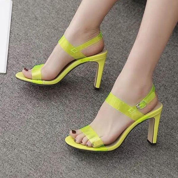 sandals 2021 crystal high heel transparent women's shoes heels thick large size, Black
sandals 2021 crystal high heel transparent women's shoes heels thick large size, Black