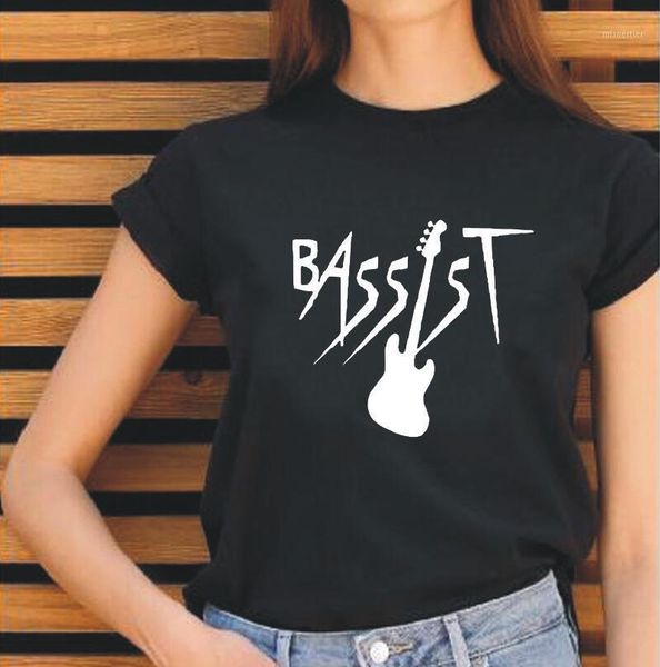 bassist guitar music band bass guitarist rock t shirt women short sleeve casual harajuku tee femme camiseta mujer women's t-shirt, White
bassist guitar music band bass guitarist rock t shirt women short sleeve casual harajuku tee femme camiseta mujer women's t-shirt, White