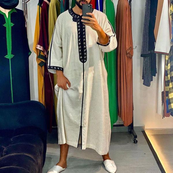 ethnic clothing 2021 african robemen islamic arabic kaftan striped short sleeve casual muslim robes cotton saudi arabia dubai men jubba thob, Red
ethnic clothing 2021 african robemen islamic arabic kaftan striped short sleeve casual muslim robes cotton saudi arabia dubai men jubba thob, Red