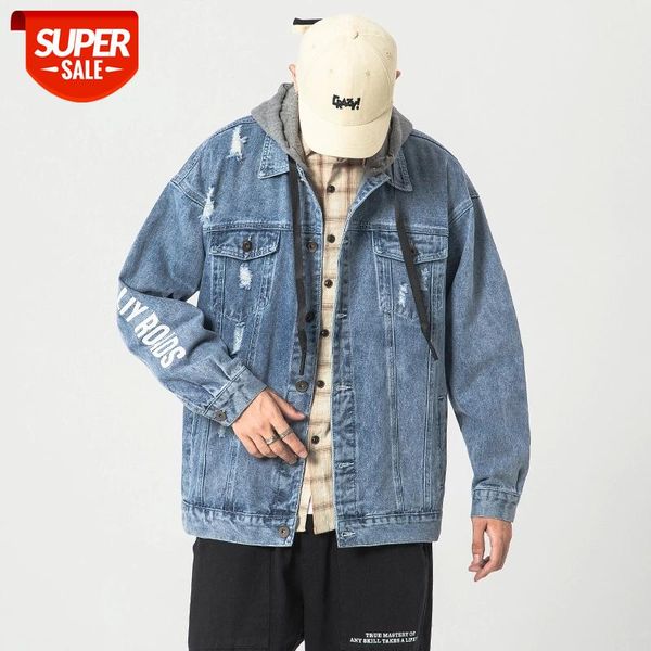denim with hooded men's jeans black blue jacket spring autumn 2020 fashion clothes plus oversize m-5xl #ii4z, Black;brown
denim with hooded men's jeans black blue jacket spring autumn 2020 fashion clothes plus oversize m-5xl #ii4z, Black;brown