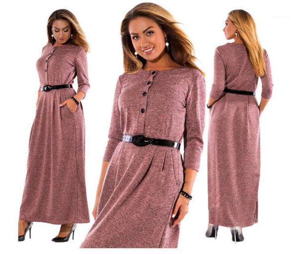 casual dresses 6xl women long dress autumn winter elegant sleeve maxi office work female clothing, Black;gray
casual dresses 6xl women long dress autumn winter elegant sleeve maxi office work female clothing, Black;gray