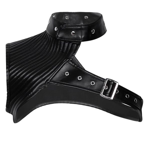 belts womens faux leather steampunk gothic chest harness corset bustier adjustable punk rock halter neck shrug one shoulder, Black;brown
belts womens faux leather steampunk gothic chest harness corset bustier adjustable punk rock halter neck shrug one shoulder, Black;brown