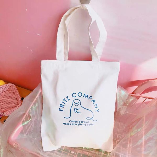 shopping bags fritz company coffee & bread makes everything better tote bag cute women sea lion print canvas casual shoulder
shopping bags fritz company coffee & bread makes everything better tote bag cute women sea lion print canvas casual shoulder