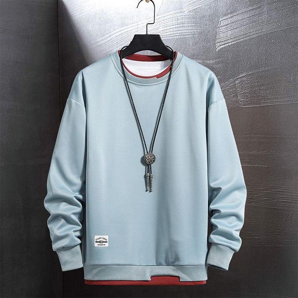 men's hoodies & sweatshirts mens casual hoodie men fake two pieces multi color o-neck fashion harajuku style male sweatshirt 2021, Black
men's hoodies & sweatshirts mens casual hoodie men fake two pieces multi color o-neck fashion harajuku style male sweatshirt 2021, Black
