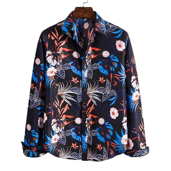 men's casual shirts autumn printed long-sleeved -xxxl, White;black
men's casual shirts autumn printed long-sleeved -xxxl, White;black