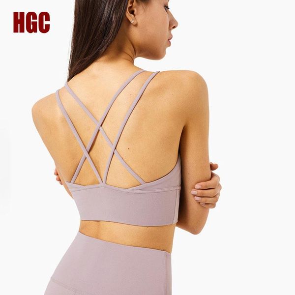 yoga outfit hgc sport bra 2021 high support running cross back fitness underwear gym workout push-up naked-feel elastic blouse
yoga outfit hgc sport bra 2021 high support running cross back fitness underwear gym workout push-up naked-feel elastic blouse
