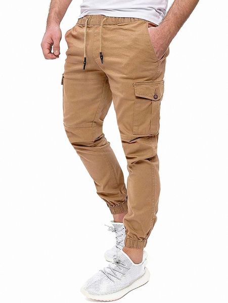 men drawstring waist side flap pocket cargo pants k5sk#, Black
men drawstring waist side flap pocket cargo pants k5sk#, Black