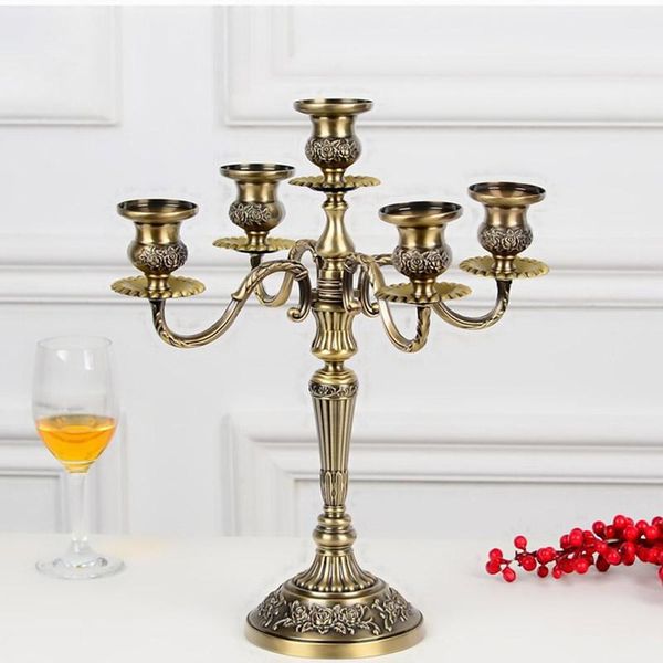 1pcs three-headed five-headed green bronze metal high-end european-style candlestick home l romantic candlelight dinner wedd
1pcs three-headed five-headed green bronze metal high-end european-style candlestick home l romantic candlelight dinner wedd