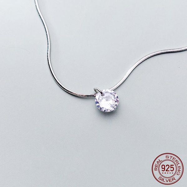chains 36-44cm female necklace for women on neck silver 925 chain snake necklaces single bead pendant girl fashion jewelry choker
chains 36-44cm female necklace for women on neck silver 925 chain snake necklaces single bead pendant girl fashion jewelry choker