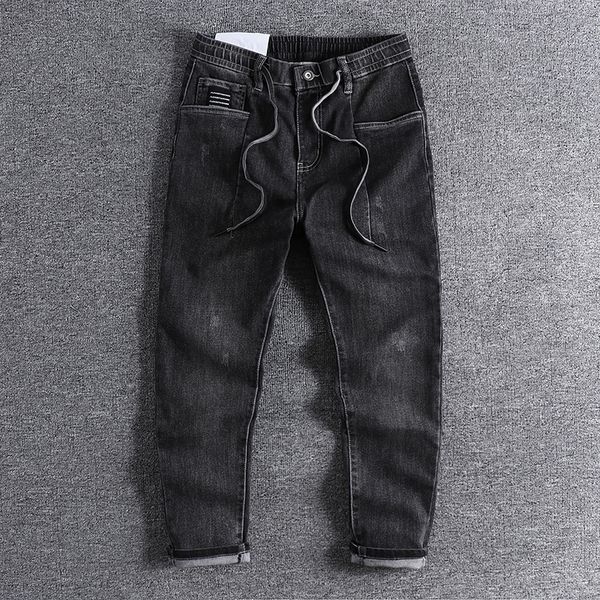 2021 pocket patch decoration worn out youth drawstring pants micro elastic comfortable fit versatile men's jeans trouser 0609 xk0i, White;black
2021 pocket patch decoration worn out youth drawstring pants micro elastic comfortable fit versatile men's jeans trouser 0609 xk0i, White;black