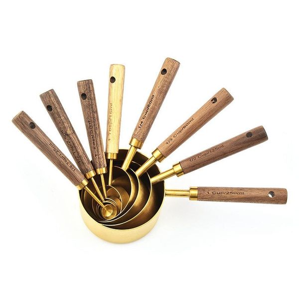 spoons 8 pcs measuring spoon set kitchen accessories wooden handle cups baking tools coffee bartending scale
spoons 8 pcs measuring spoon set kitchen accessories wooden handle cups baking tools coffee bartending scale