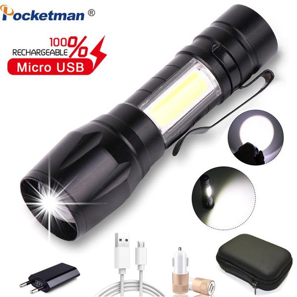 flashlights torches usb rechargeable torch zoomable powerful waterproof camping cob led
flashlights torches usb rechargeable torch zoomable powerful waterproof camping cob led