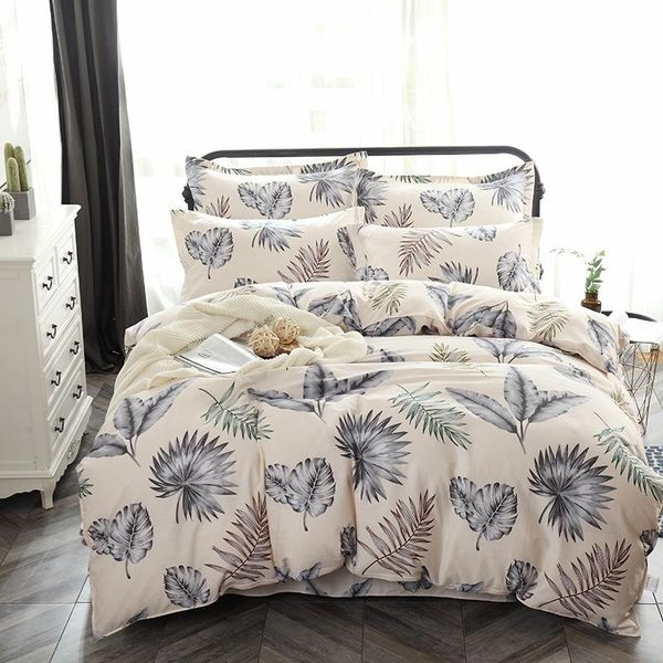 100% cotton soft bed sheet pillowcase leaves duvet cover set bedding twin single double king size simple bedclothes sets
100% cotton soft bed sheet pillowcase leaves duvet cover set bedding twin single double king size simple bedclothes sets
