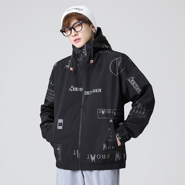 men's jackets mens jacket spring autumn 2021 lightweight windbreakers casual patchwork korean style hip hop streetwear coat fashion, Black;brown
men's jackets mens jacket spring autumn 2021 lightweight windbreakers casual patchwork korean style hip hop streetwear coat fashion, Black;brown