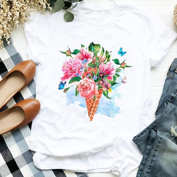men lady 90s ice mens t shirt cream short sleeve travel vacation floral print tee female clothes graphic, White;black
men lady 90s ice mens t shirt cream short sleeve travel vacation floral print tee female clothes graphic, White;black