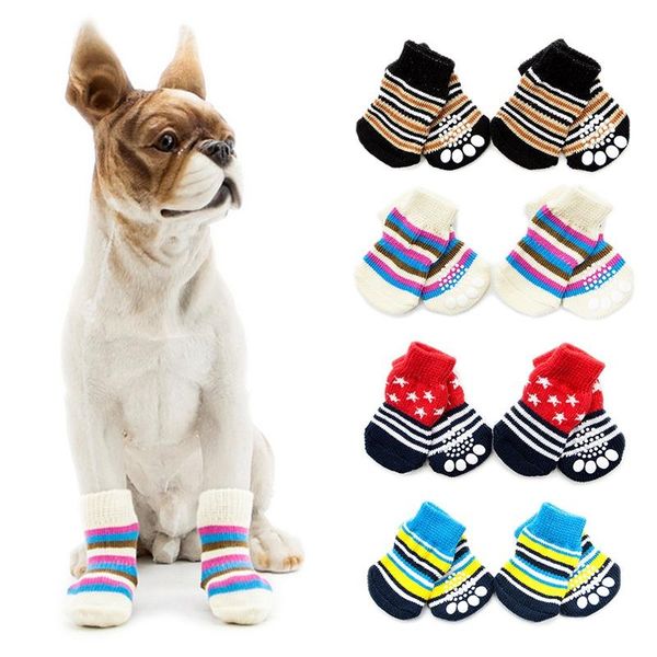 dog apparel christmas pet antiskid socks multicolor stripe cat protective cover accessories
dog apparel christmas pet antiskid socks multicolor stripe cat protective cover accessories