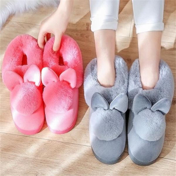 female autumn and winter cotton slippers faux fur home warm thick bottom indoor cotton shoes 2021, Black
female autumn and winter cotton slippers faux fur home warm thick bottom indoor cotton shoes 2021, Black
