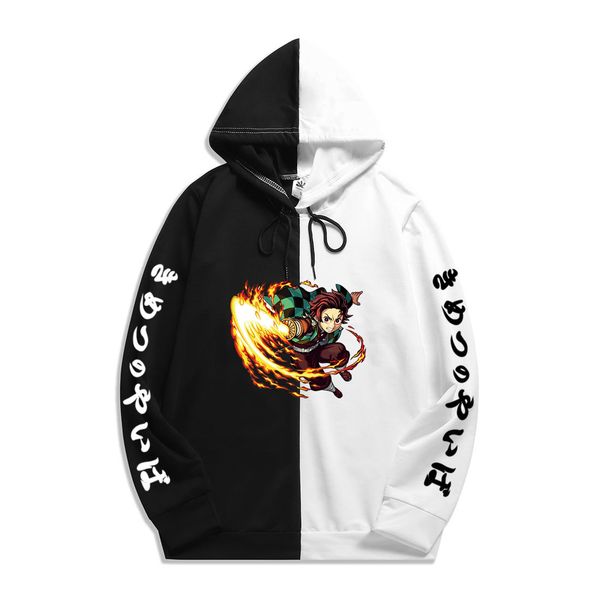 2021 new anime demon slayer tanjiro print hoodie the sharingan olor hoodies pullover sweatshirt harajuku thin clothing men 7i5x, Black
2021 new anime demon slayer tanjiro print hoodie the sharingan olor hoodies pullover sweatshirt harajuku thin clothing men 7i5x, Black