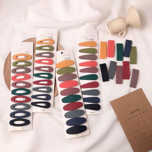 hair accessories korean women morandi colors macaron frosted fashion bb clips hairpins, Slivery;white
hair accessories korean women morandi colors macaron frosted fashion bb clips hairpins, Slivery;white