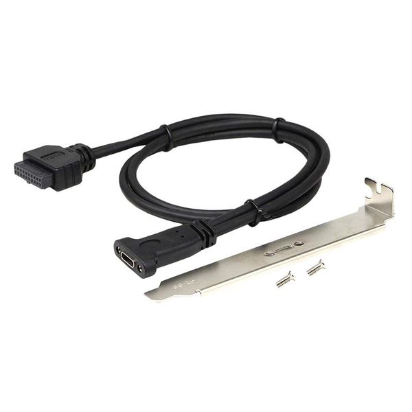 hubs usb 3.0 20 pin to c front panel header cable, female type mount extension cable
hubs usb 3.0 20 pin to c front panel header cable, female type mount extension cable