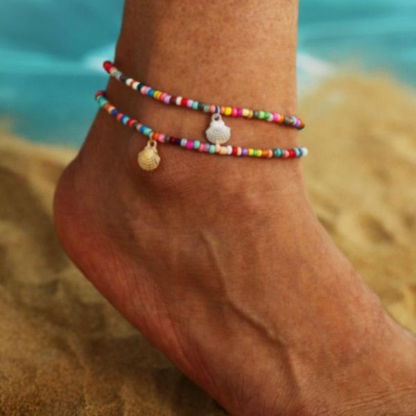 anklets fashion anklet bracelet colorful crystal beads shell for women boho gold silver chain charm summer beach foot jewelry, Red;blue
anklets fashion anklet bracelet colorful crystal beads shell for women boho gold silver chain charm summer beach foot jewelry, Red;blue