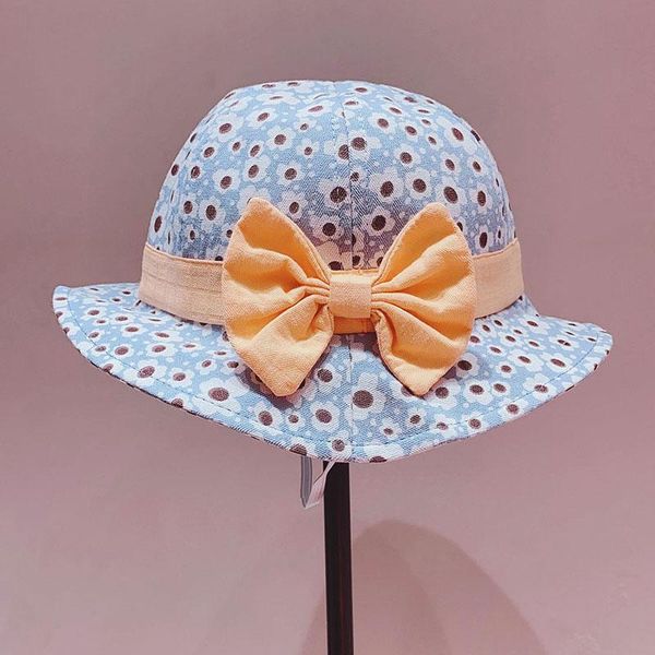 cute bowknot baby bucket hat summer spring floral print baby girl panama hat outdoor beach cap for kids 1-3y, Yellow
cute bowknot baby bucket hat summer spring floral print baby girl panama hat outdoor beach cap for kids 1-3y, Yellow